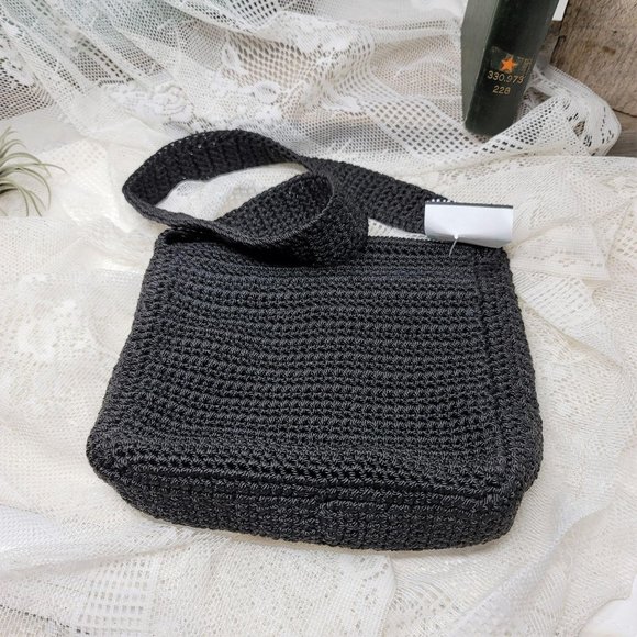 Black Knit The Sak Purse Shoulder Bag - Picture 3 of 9